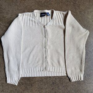 Liz Claiborne Cream Cardigan